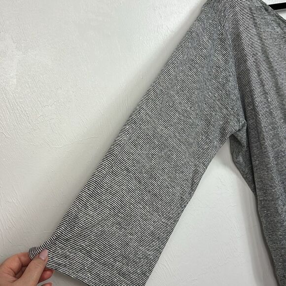 Vitamin A Striped Solana Long Sleeve Romper Swim Cover Up One Size - Picture 3 of 9